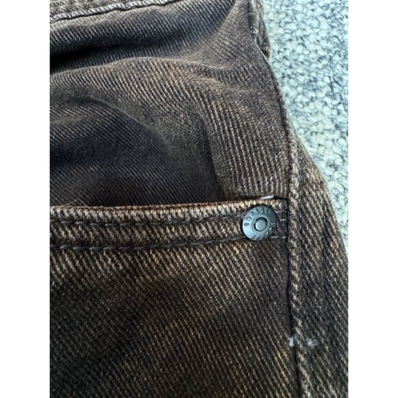 Empyre Relaxed Straight Leg Jeans Measures 32 x 30 Brown Skater Baggy - Picture 13 of 13